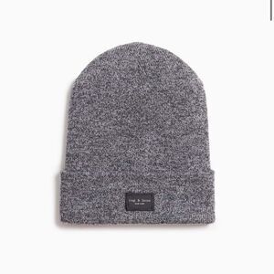 Rag & Bone Addison Beanie Gray Knit Beanie